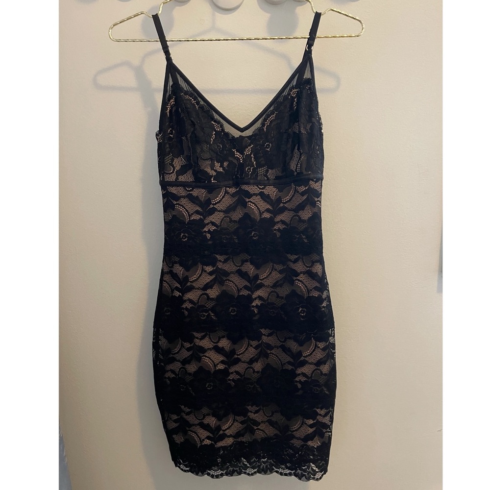 Black Lace Guess Dress